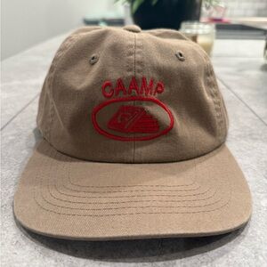 Brown CAAMP Embroidered Cap
